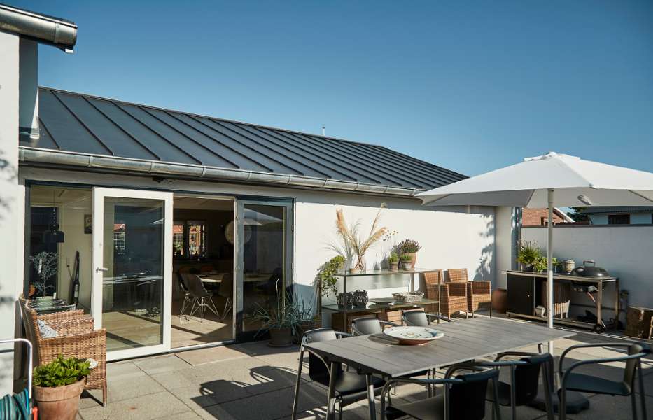 Steel profiles replace fibre cement, Jørgen Sonnesvej 31, 9000 Aalborg